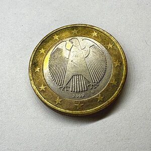 2002 1 Euro G Coin